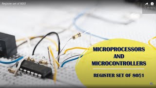 MM 5. Register set of 8051 - Program status word