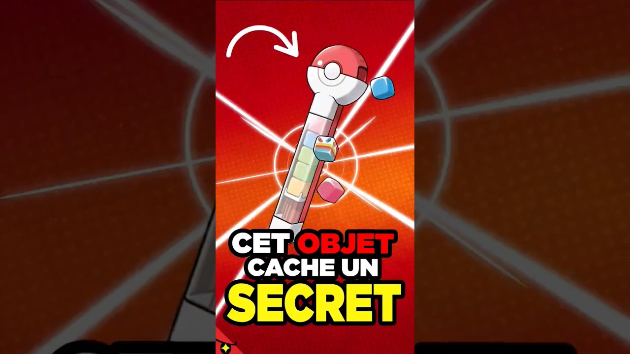 CET OBJET INUTILE DE POKÉMON CACHE UN SECRET ?