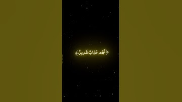 إن الذين كفروا بآيات الله لهم عذاب شديد | عبد الرحمن مسعد #قرآن