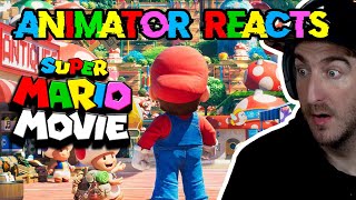 Super Mario Bros Movie Trailer 2022 Animator Reaction