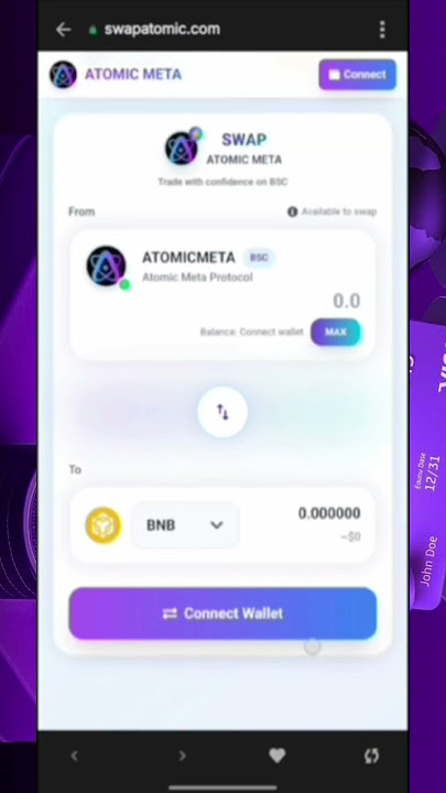 How to swap atomic meta | Swap is now live #emoney #airdrop #atomicmeta #cryptoexchange
