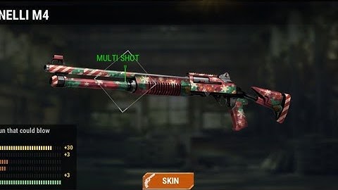 CHRISTMAS BENELLI M4 Gun Game Play in Dead Target