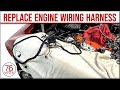 How To  Remove C3 Corvette Engine Wiring Harness