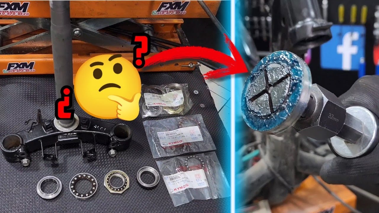 Cambio de  CUNAS Dirección ► Scooter Agility 125