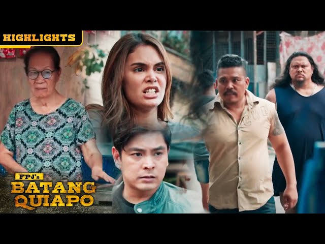 Bubbles and Tanggol get into a fight with the men asking Lola Betchay for money |FPJ's Batang Quiapo