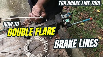 How to Double Flare Brake Lines | TGR Professional Tool Tutorial