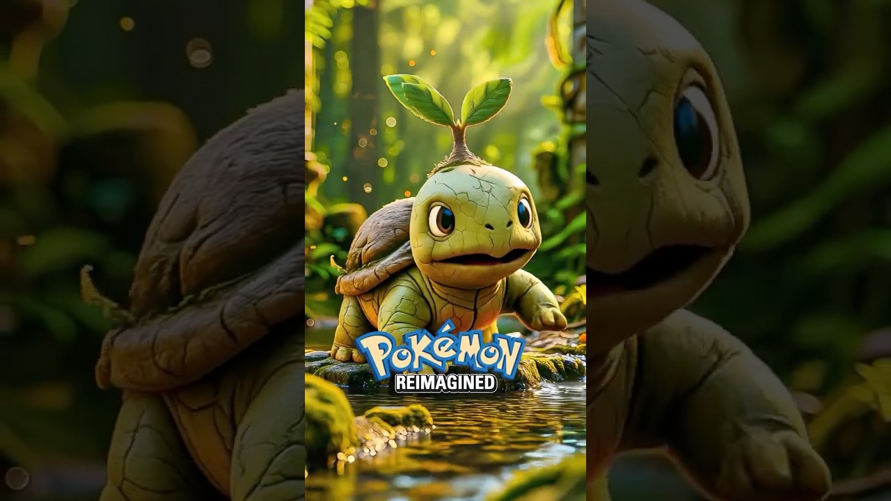 Turtwig ➡️ Torterra 🍃 | Pokémon Reimagined 