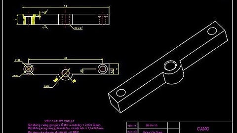 THIẾT KẾ QUY TRÌNH CÔNG NGHỆ GIA CÔNG CHI TIẾT CÀNG ĐỐI XỨNG BK ĐH ĐÀ NẴNG