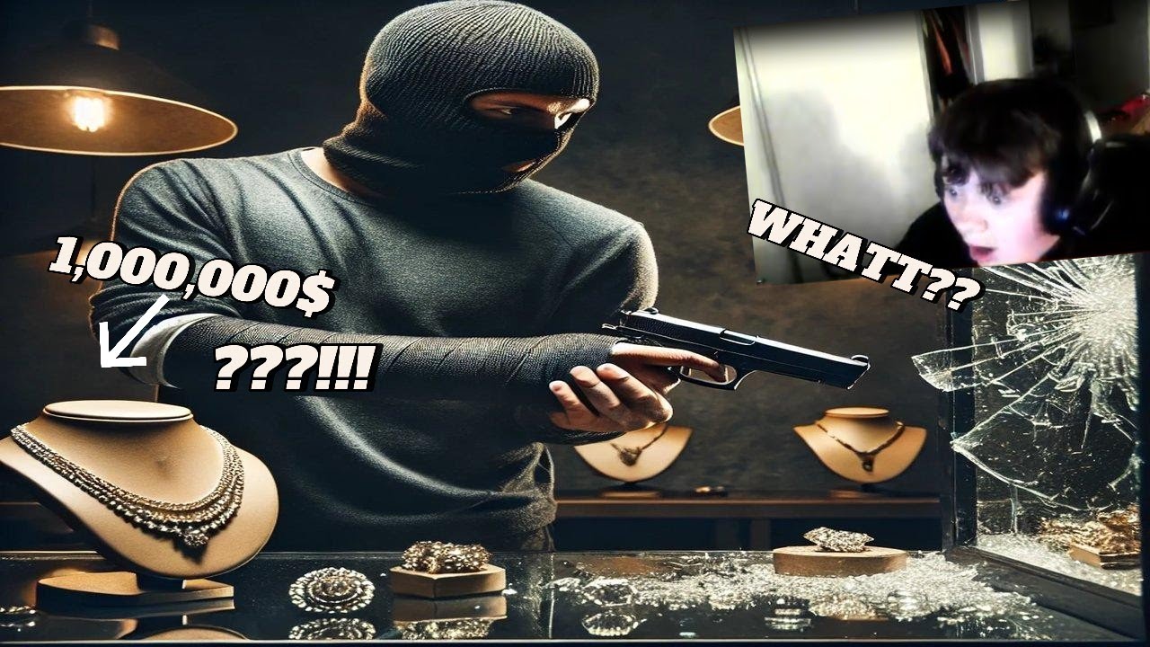 One Armed ROBBER (Part 1) - Jewelry Store - YouTube