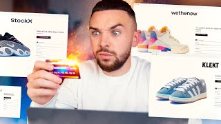 Je teste TOUS les sites de RESELL SNEAKERS ! 👟 (StockX, Wethenew, Kikikickz...)