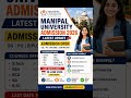 Manipal Admission 2026 UG & PG 🚀 Apply Now | Last Date 30 | Counselling Open #UGPGAdmission #MET2026