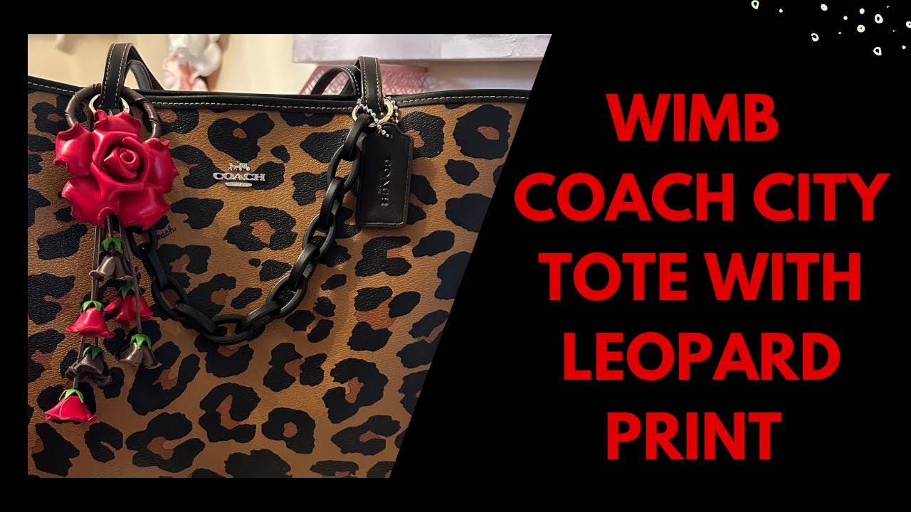 New with Tags COACH Purple Ocelot Cheetah Print Crossbody Bag - clothing &  accessories - by owner - apparel sale -...