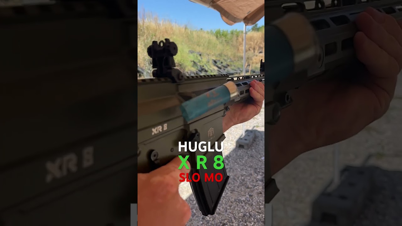 HUGLU XR8 slow motion 