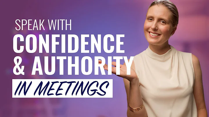 Do THIS to Speak With Confidence and Authority in Meetings!