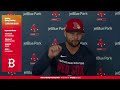 LIVE Introduction to Isiah Kiner-Falefa at JetBlue Park