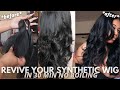 REVIVE YOUR SYNTHETIC WIG IN 30 MIN ! NO BOILING WATER