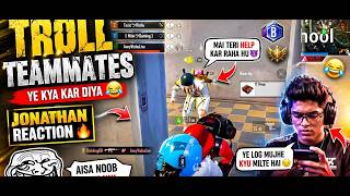 Noob Teammates Ko Aise Troll Kiya 😂💀 | BGMI Funny Gameplay 🔥