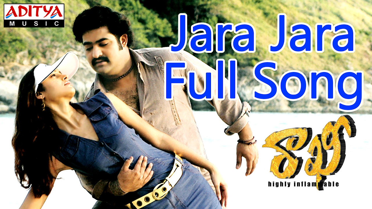 Jara Jara Full Song  Rakhi Telugu Movie  Jr Ntr Ilieyana Charmi