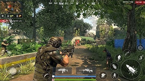 FPS Commando Shooting Offline game ..(iOS Android) Gameplay