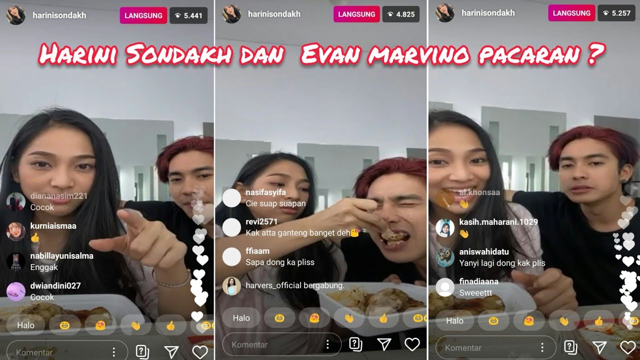hari Sondakh dan Evan marvino pacaran? kok makin lengket aja 😍