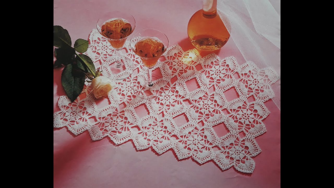 Tutorial Uncinetto Centrino Elegante in Cotone DIY Arredo Casa con Fantasia