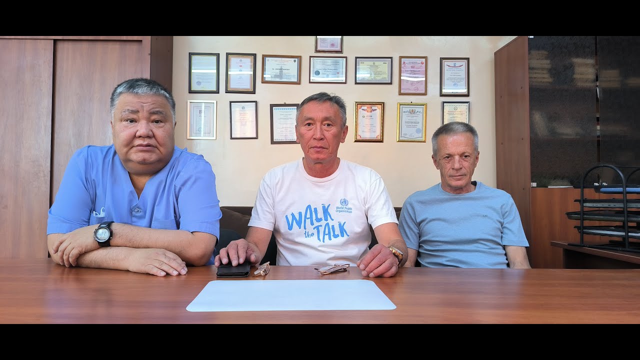 Старые друзья Акматов Таалай и Лопатин Пётр