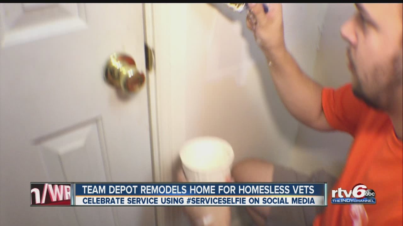 Team Depot remodels home for veterans