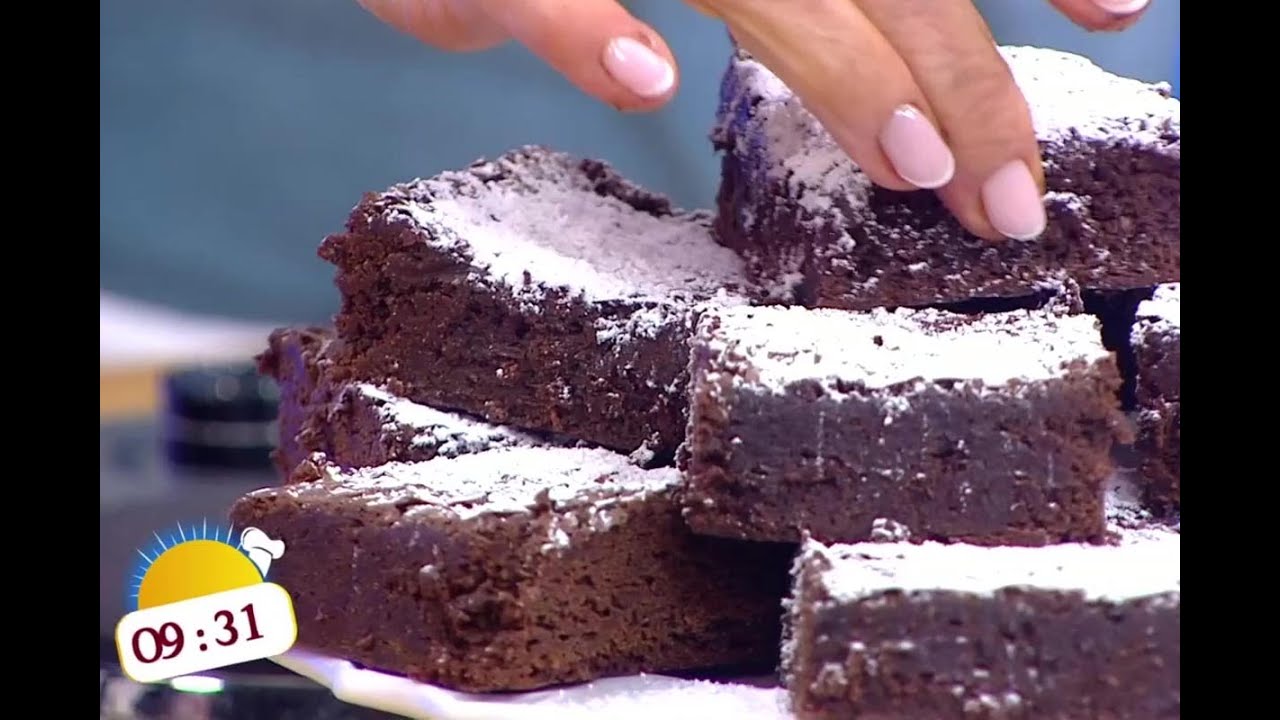 Sandra Plevisani revela sus secretos para hacer brownies de chocolate