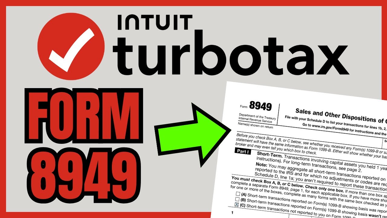 How To ENTER Form 8949 On TurboTax (EXPLAINED) 2026 - YouTube
