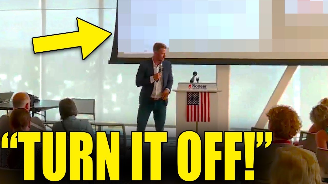 OH NO: MAGA Official Accidentally PLAYS P*RN in MIDDLE OF MEETING!