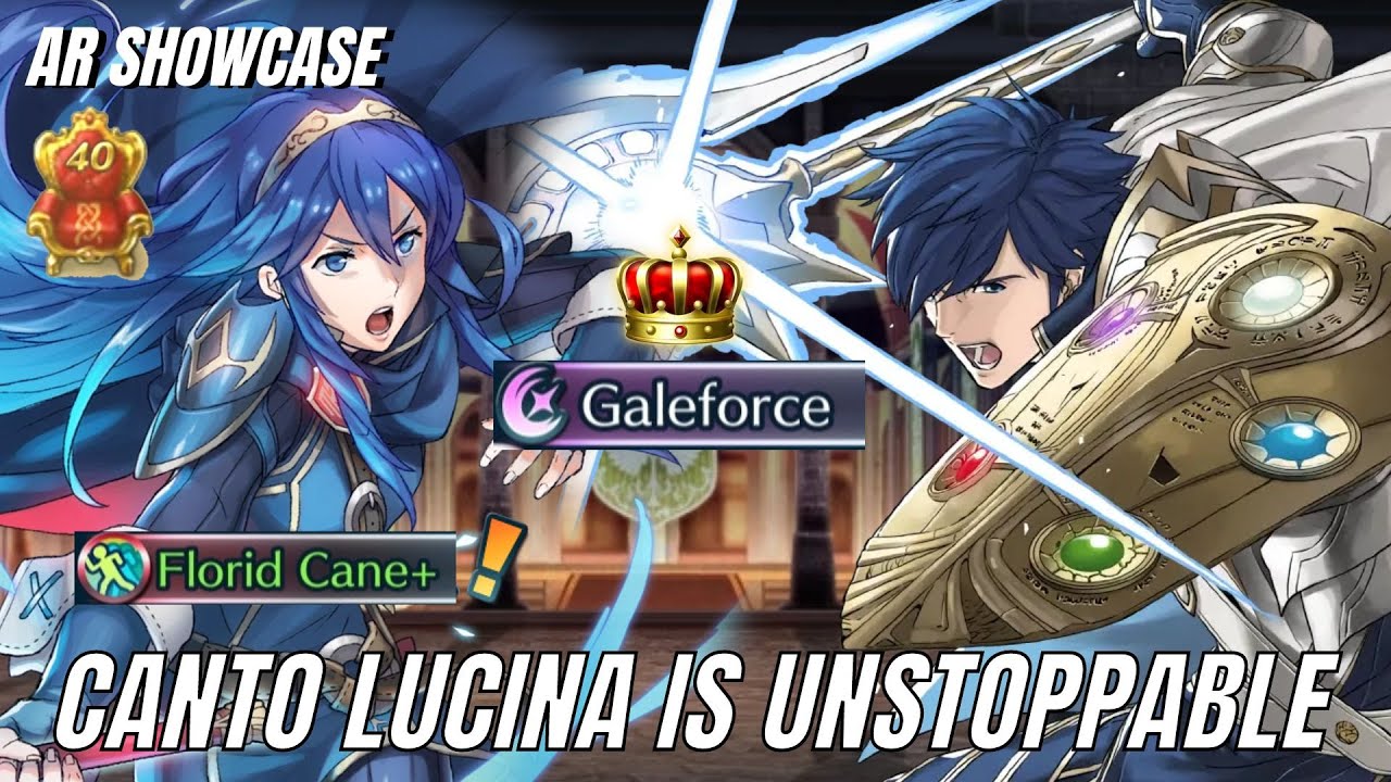 Lucina uses Florid Cane just right Aether Raids VOH Light Offense