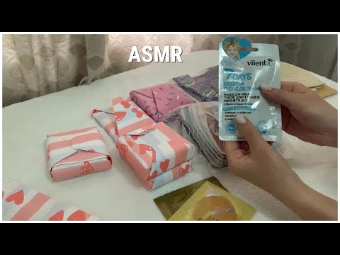 ASMR САМАЯ МУРАШЕЧНАЯ РАСПАКОВКА/БЛИЗКИЙ ШЕПОТ/РАССЛАБЛЯЮЩИЕ ЗВУКИ МЫЛА БУМАГИ ПАКЕТИКОВ МАСОК и др.