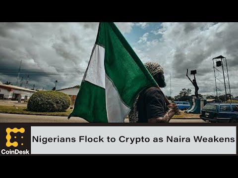 Nigerians flock to crypto as the naira weakens