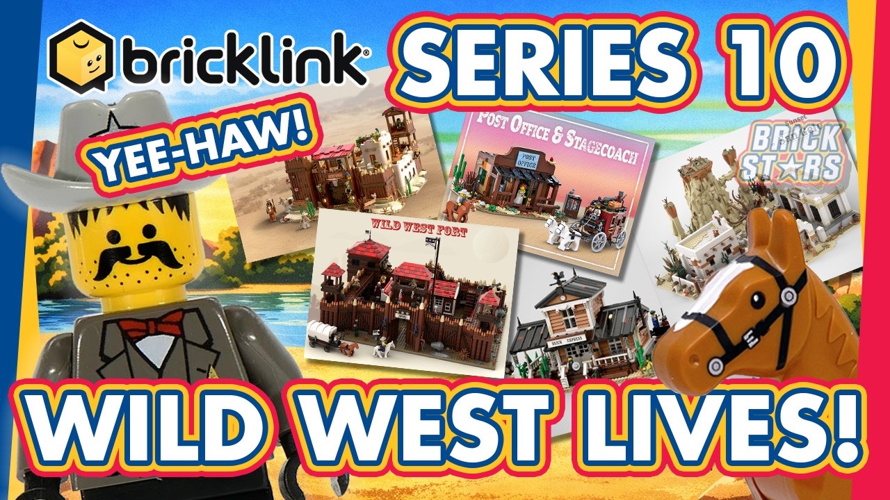 Lego Bricklink Серия 10: ВСЕ наборы в стиле вестерн!