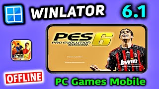 PES 06 Android ( Winlator 6.1 ) - Android Winlator Pro Evolution Soccer 2006 - Android PES 2006