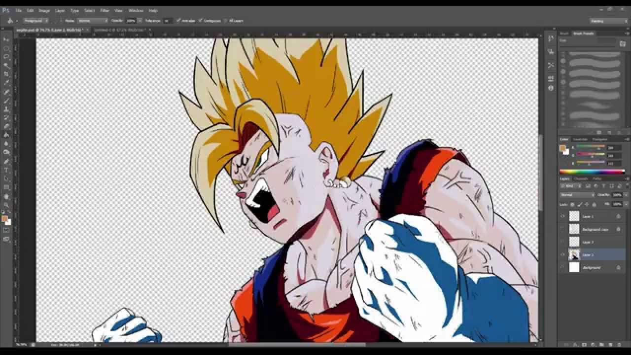 Speed Painting | Majin Vegito