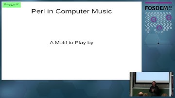 Perl in Computer Music