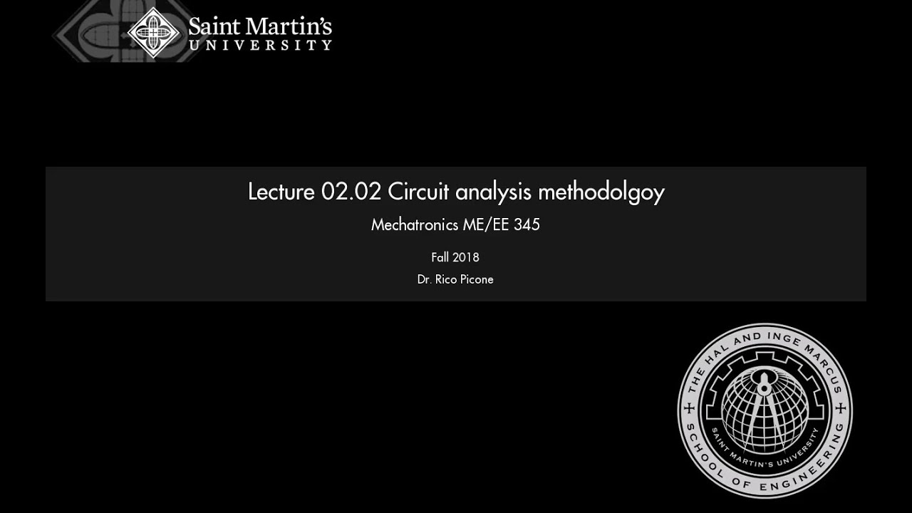 02.02 Circuit analysis methodolgoy