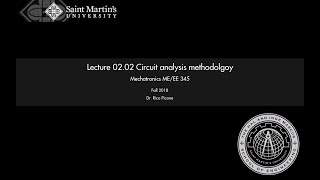 02.02 Circuit analysis methodolgoy