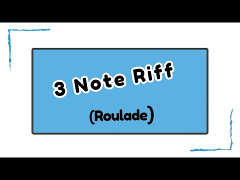 3 Note Riff | Low notes | VOCAL WARM UP  🎵