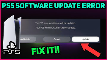 PS5 SOFTWARE UPDATE ERROR EASY FIX! (Fast Solution)