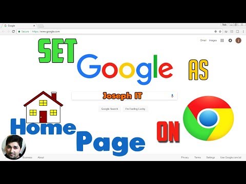 Chrome startup page ӏ How to set default homepage in google chrome