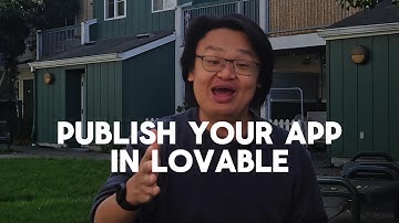 Applied AI Product Management - Publish Your App in Lovable
