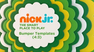 (13 ) Nick Jr. The Smart Place To Play Bumper Templates (4:3) (FREE TO USE WITH CREDIT)