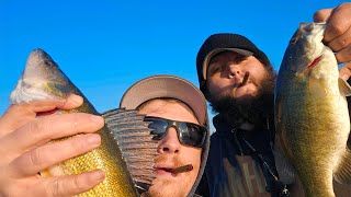 Spring Fishing Roy lake South Dakota