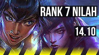 NILAH & Lulu vs APHELIOS & Rell (ADC) | Rank 7 Nilah, Dominating | NA Grandmaster | 14.10