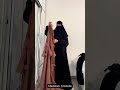 Abaya with different coatmuslimah short