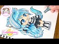 Practicing drawing with Copic 11: Gachalife character you requested