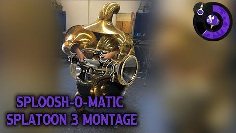 My Ultimate is Sploosh-O-Matic (Splatoon 3 Montage)