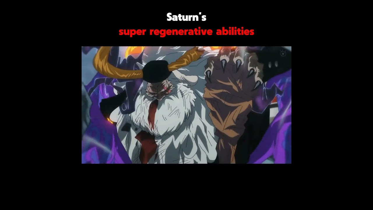 Saturn's super regenerative abilities🔥[One Piece 1138]